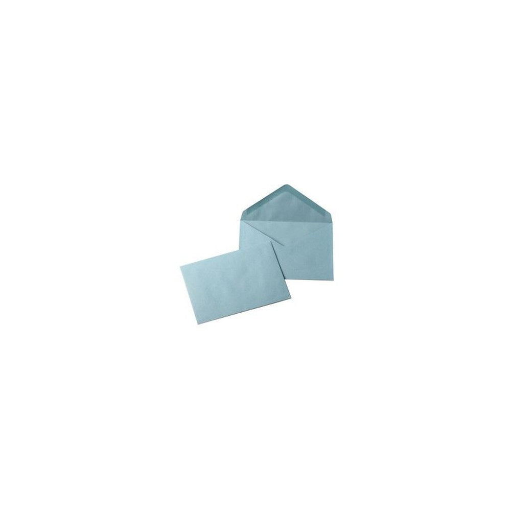 GPV Enveloppes administratives, C6, 114 x 162 mm, bleu vert