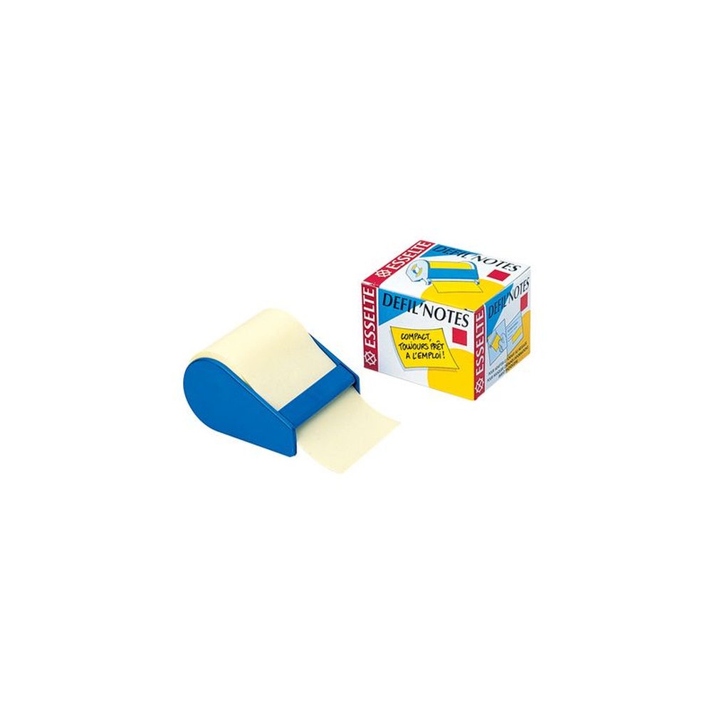 Esselte DEFIL'NOTES Notes adhésives, 10 m x 60 mm,