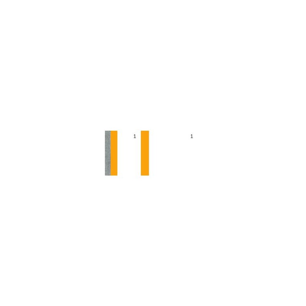 ELVE Bloc vendeur, dimensions: (L)135 x (H)60 mm, orange x10