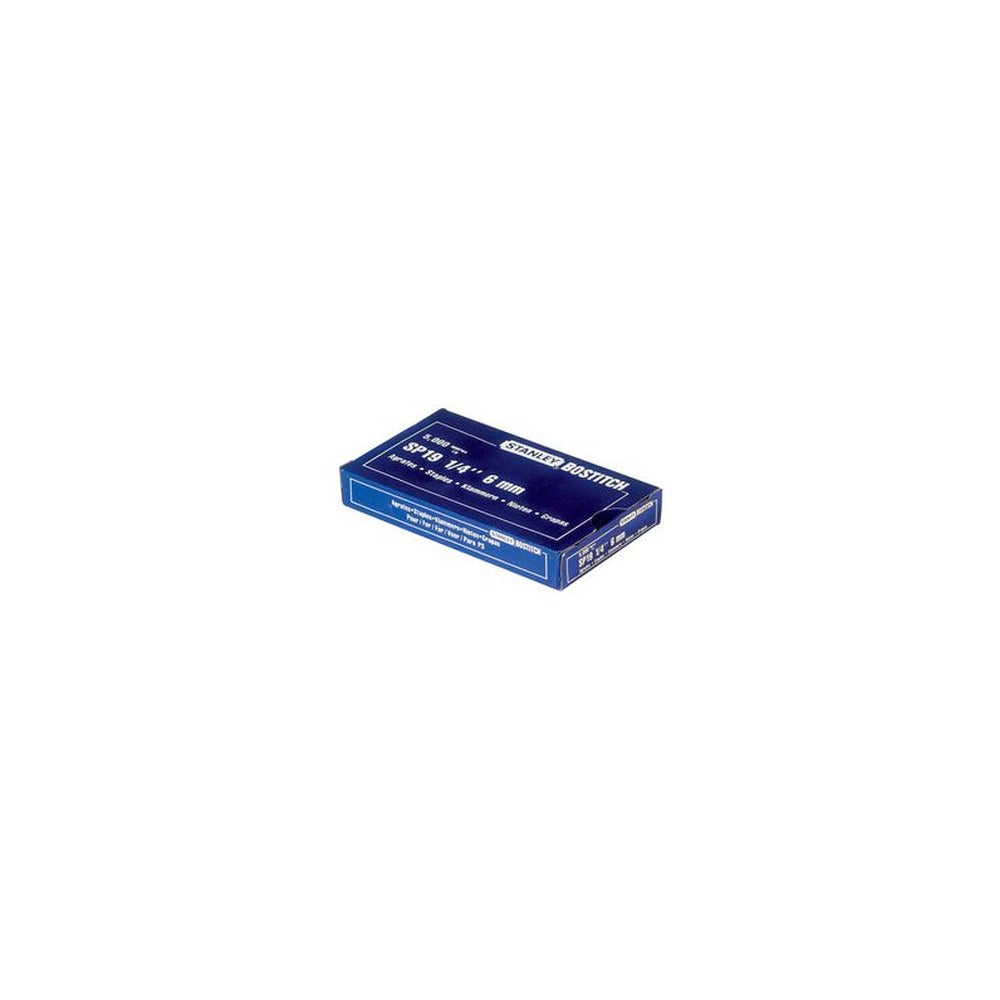 BOSTITCH Agrafes SP 19 1/4, 6 mm, galvanisé