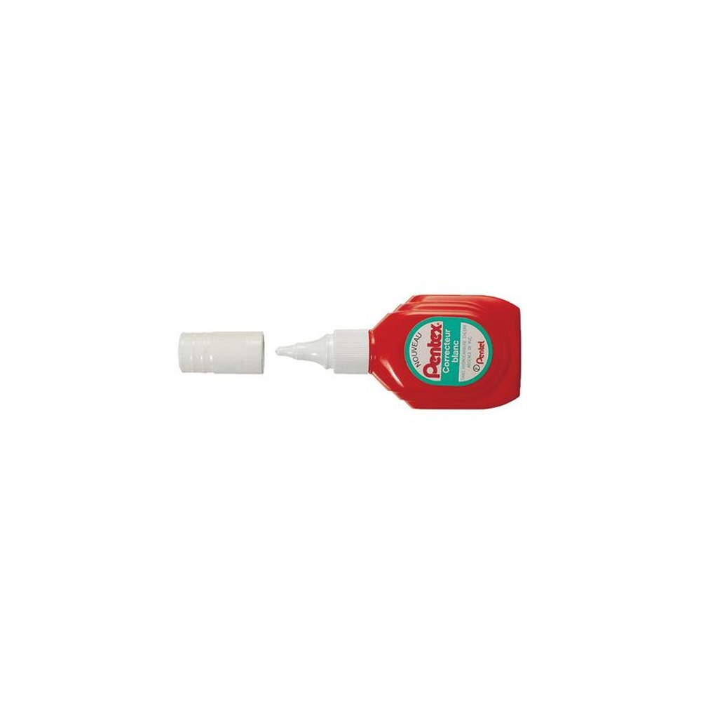 Pentel Flacon correcteur ZLC1W, blanc, contenu: 18 ml