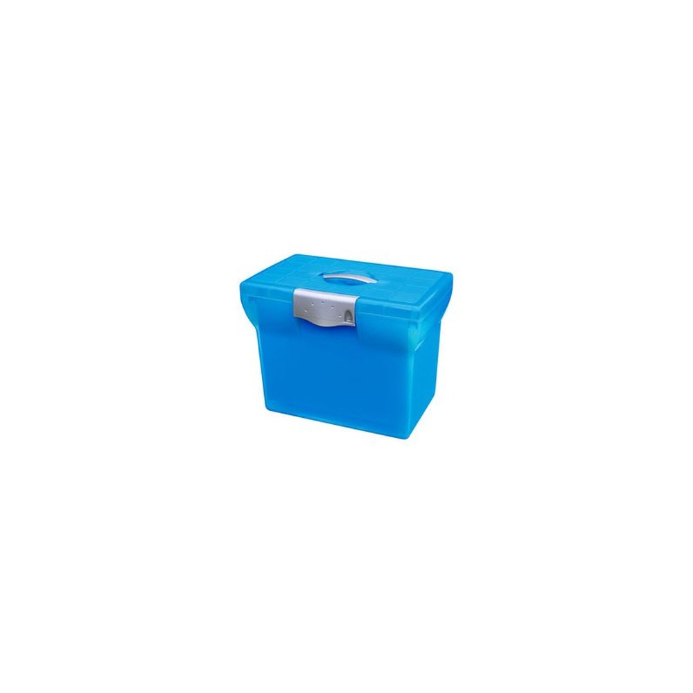 Oxford Valisette plastique Class'N Go, bleu translucide