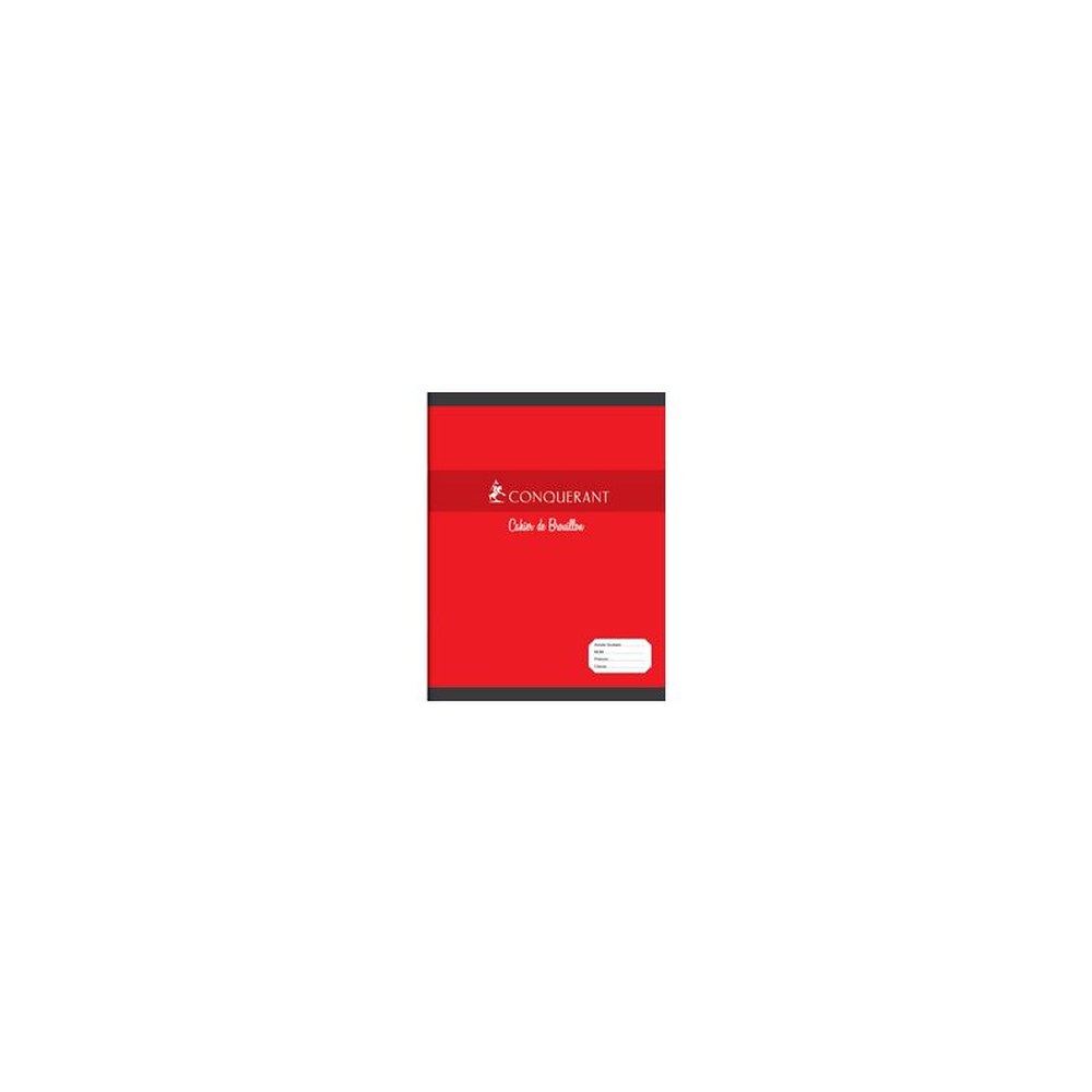 CONQUERANT SEPT Cahier de brouillon, 170 x 220 mm, Seyès