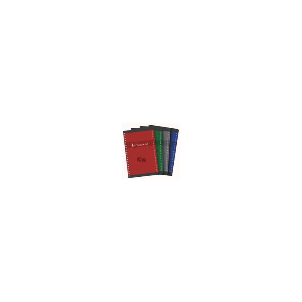 CONQUERANT SEPT Carnet répertoire, reliure intégrale