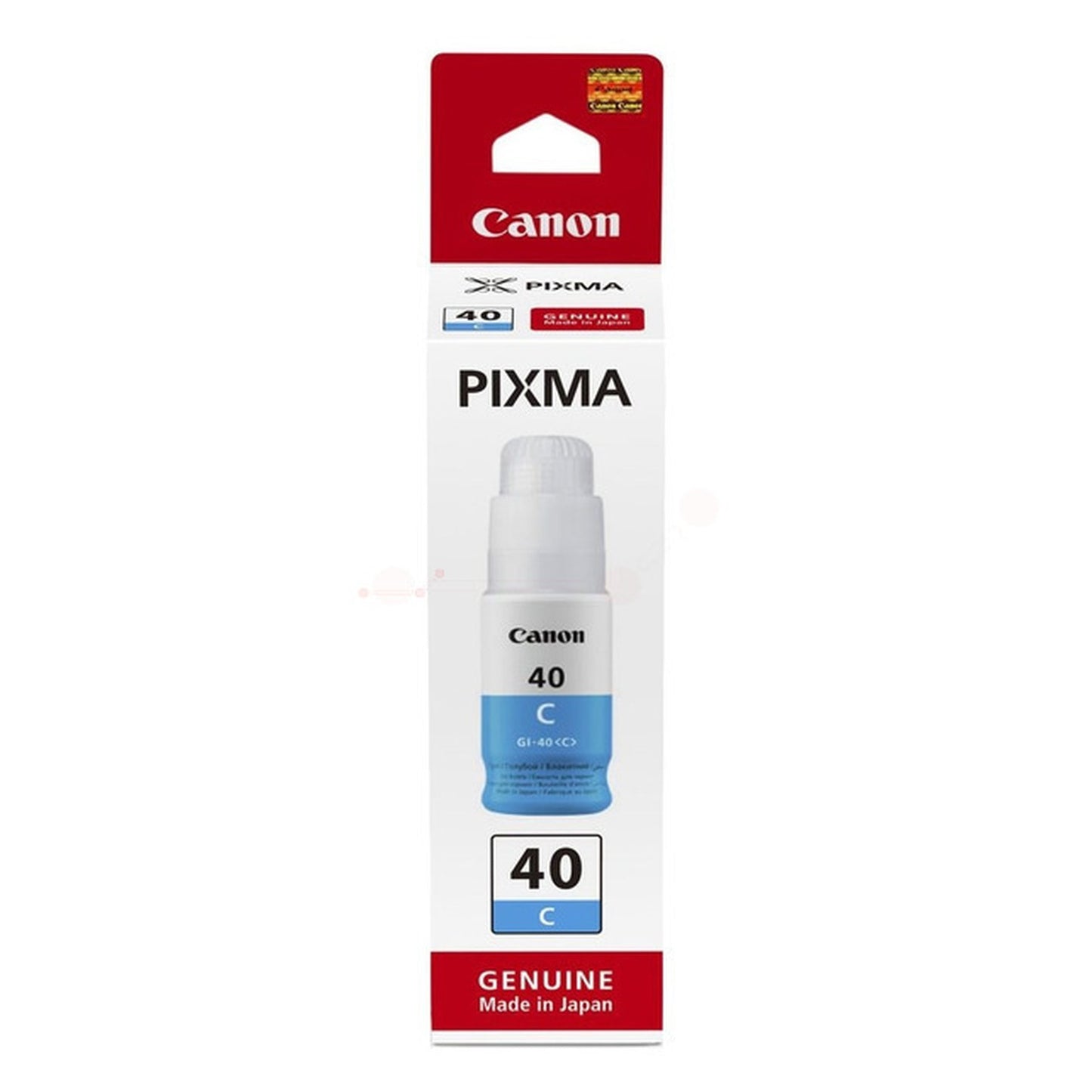 Bouteille d'encre d'origine Canon 3400C001 / GI-40 C - cyan