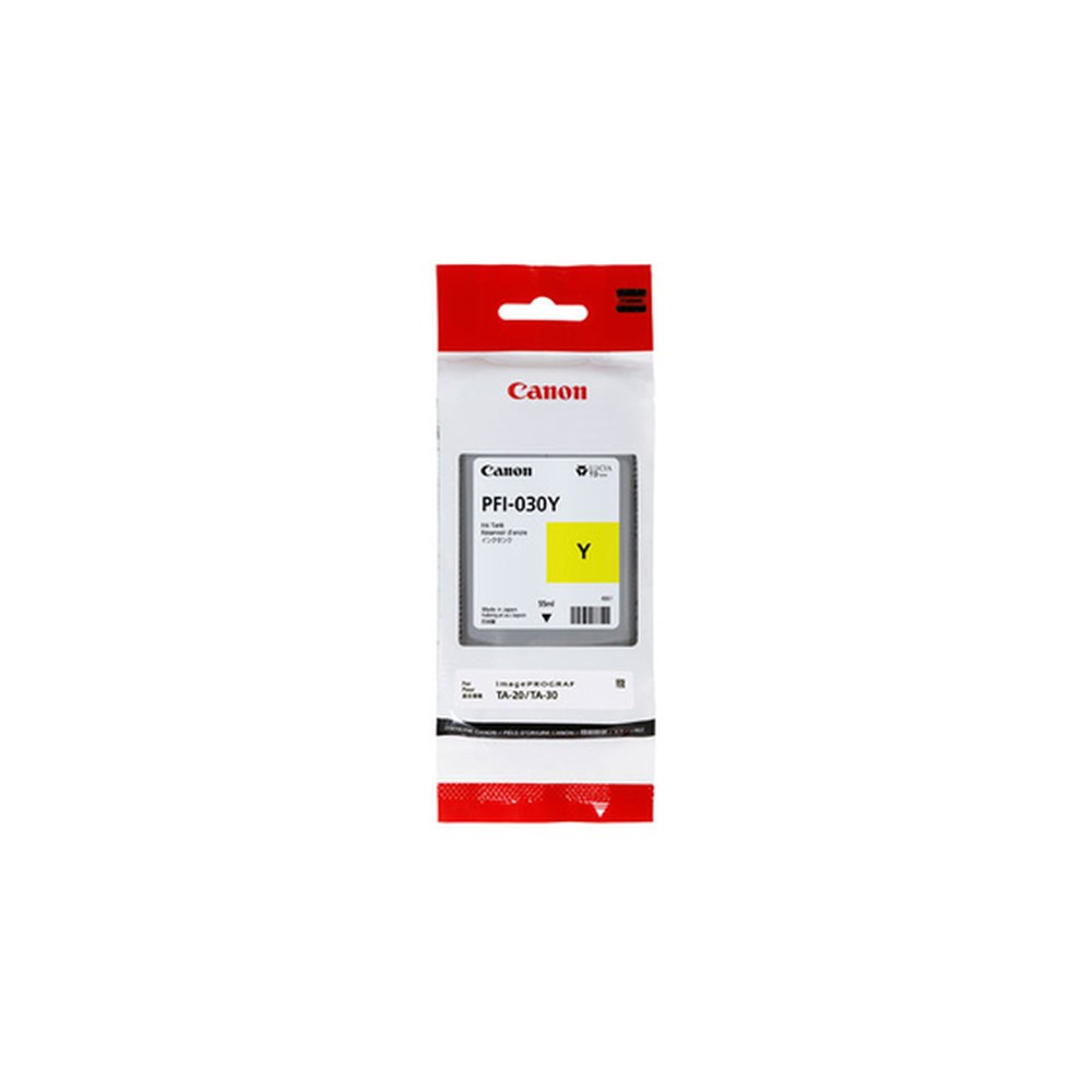 Cartouche d'origine Canon 3492C001 / PFI-030 Y - jaune
