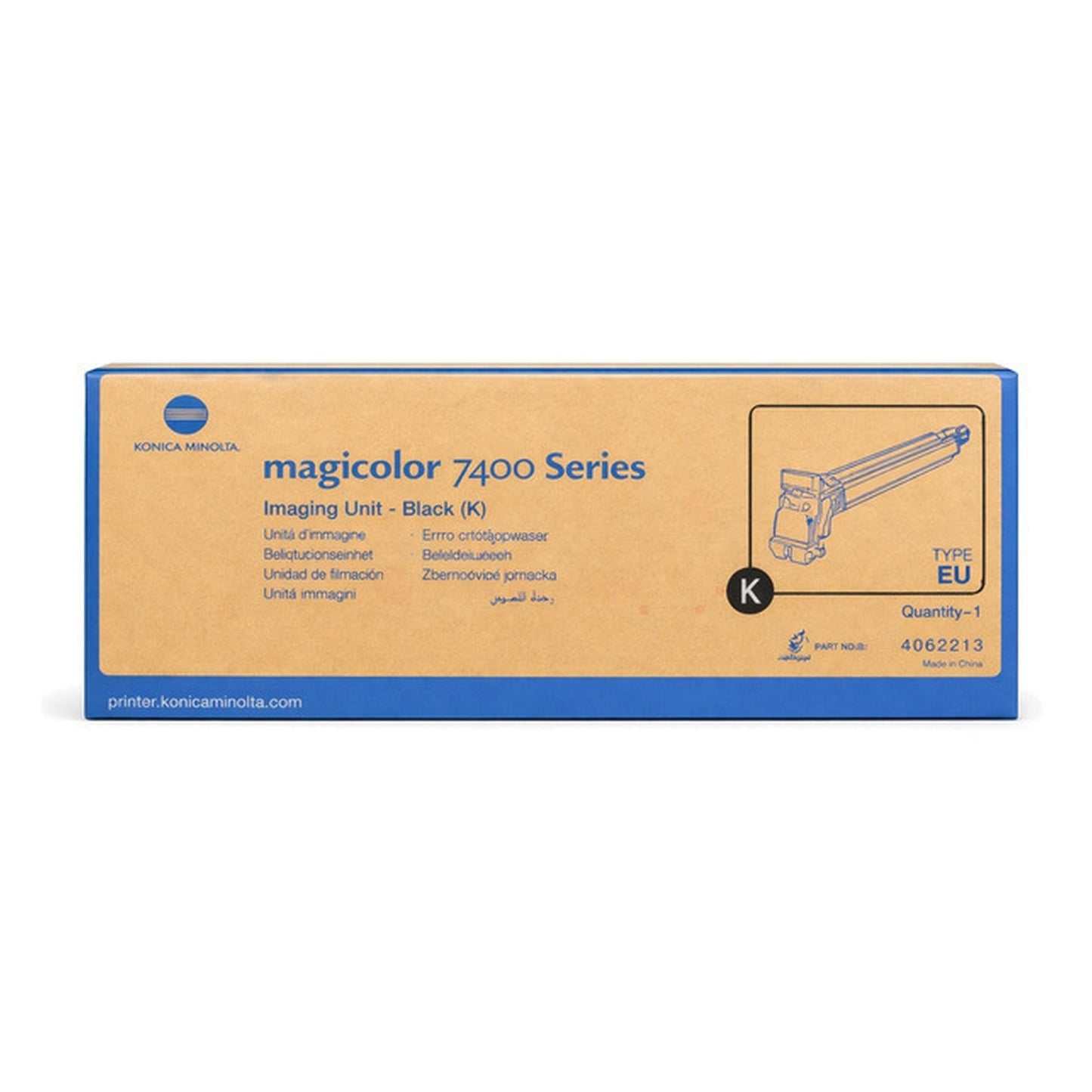 Tambour d'origine Konica Minolta 4062213 - noir