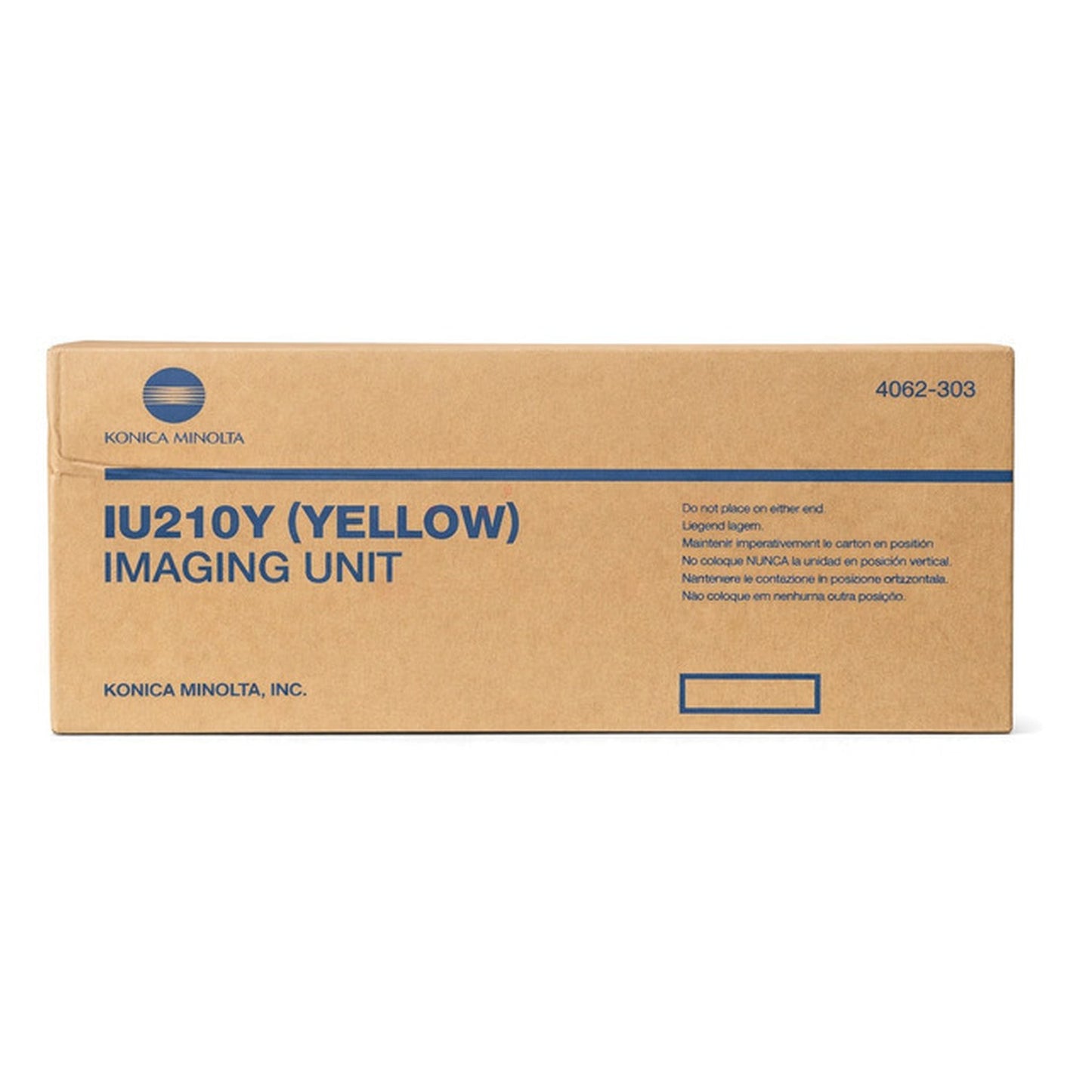 Tambour d'origine Konica Minolta 4062303 / IU-210 Y - jaune