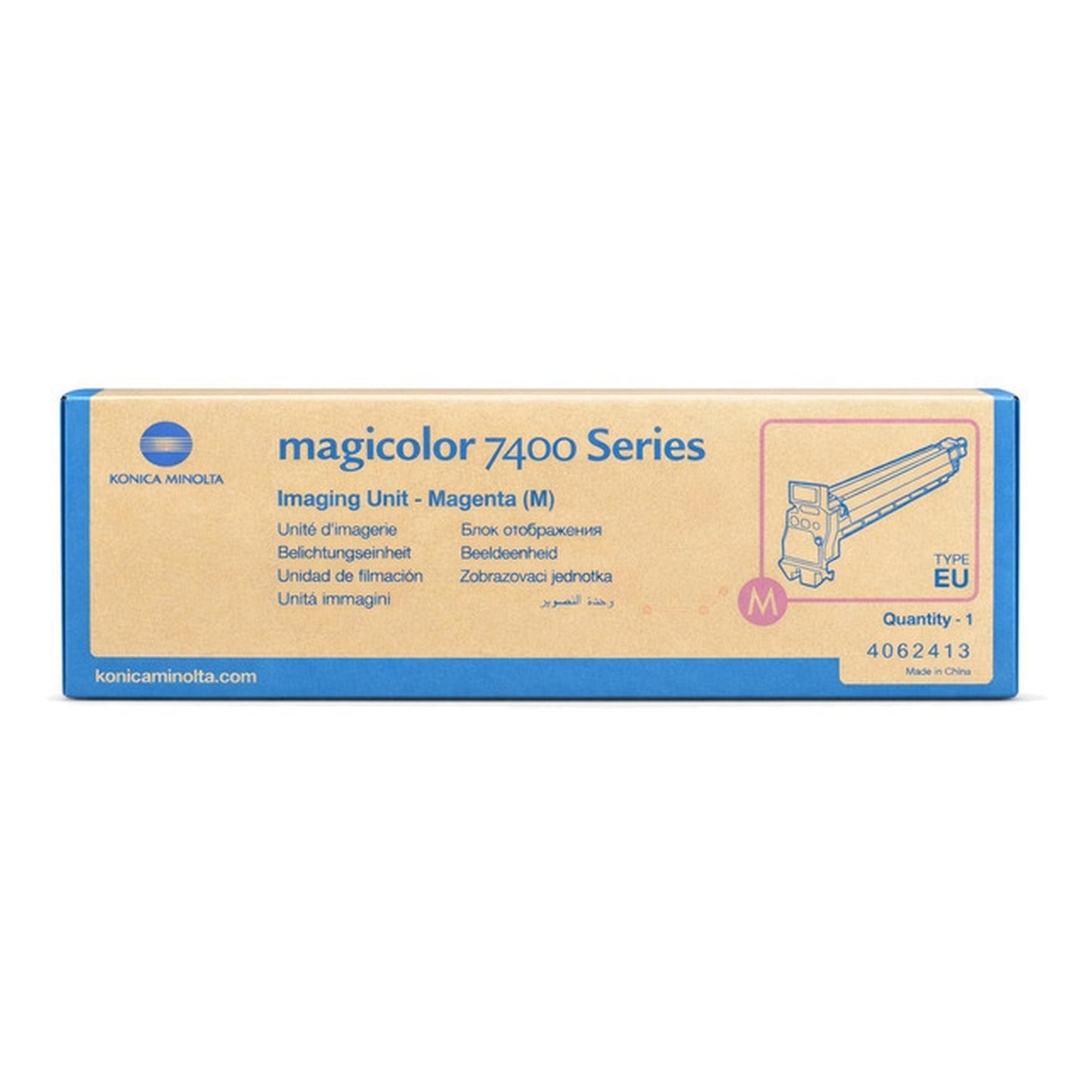 Tambour d'origine Konica Minolta 4062413 - magenta