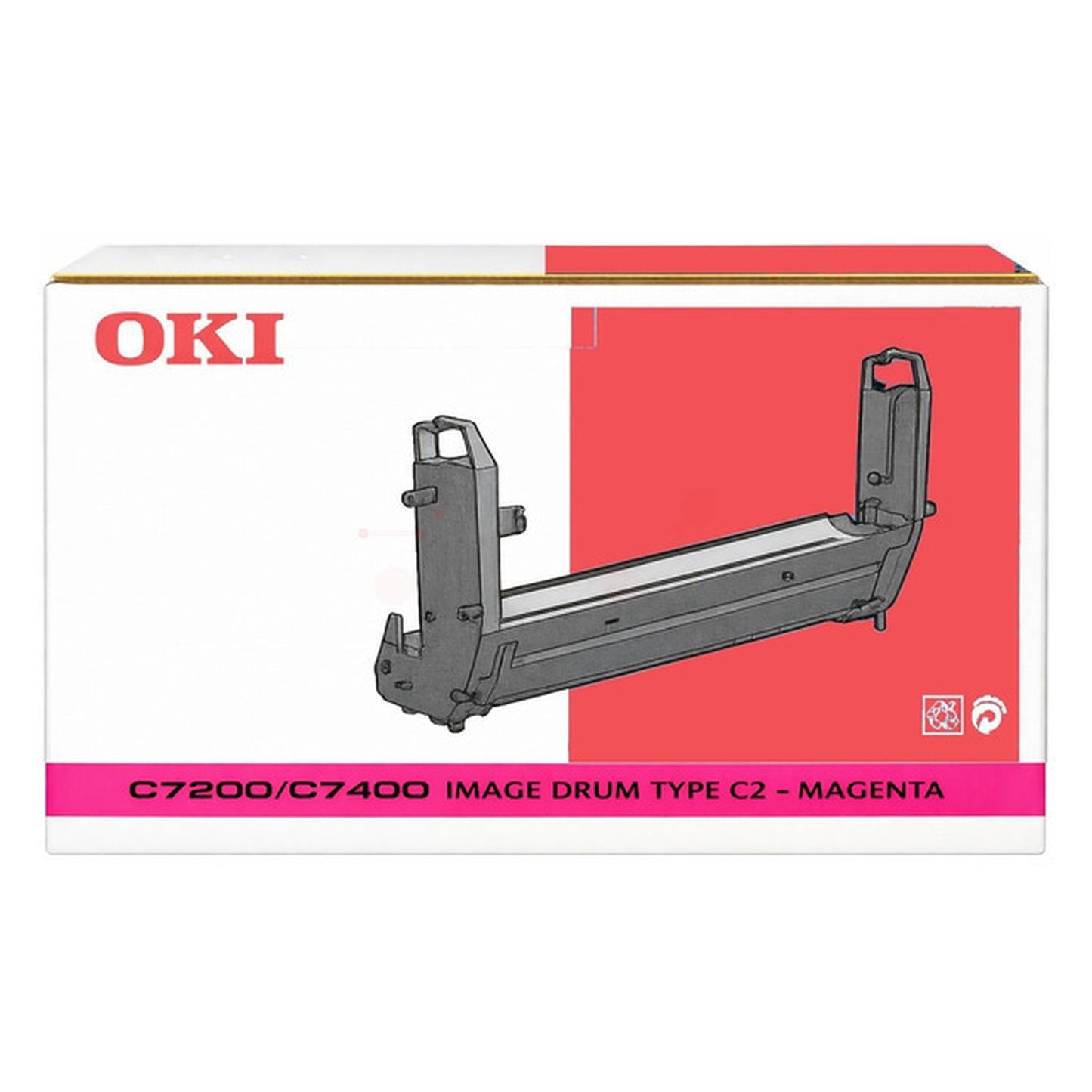 Tambour d'origine OKI 41304110 / TYPE C2 - magenta