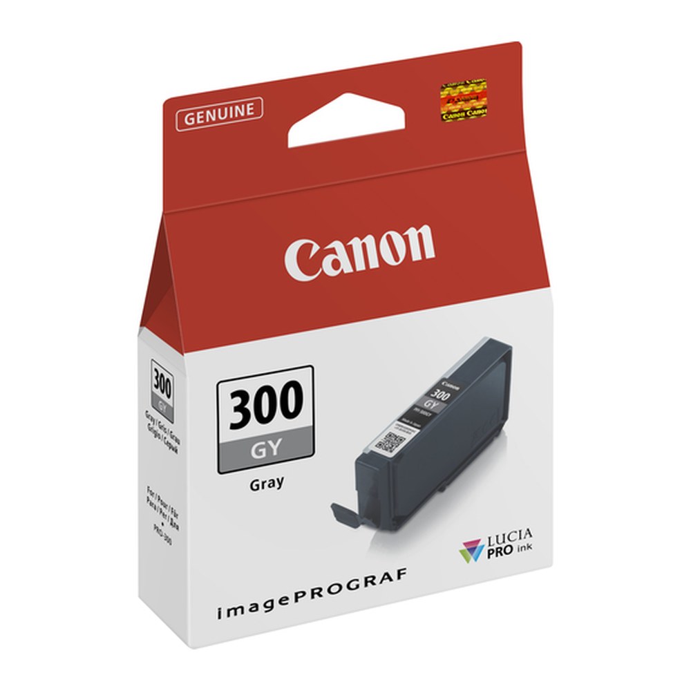 Cartouche d'origine Canon 4200C001 / PFI-300 GY - grise