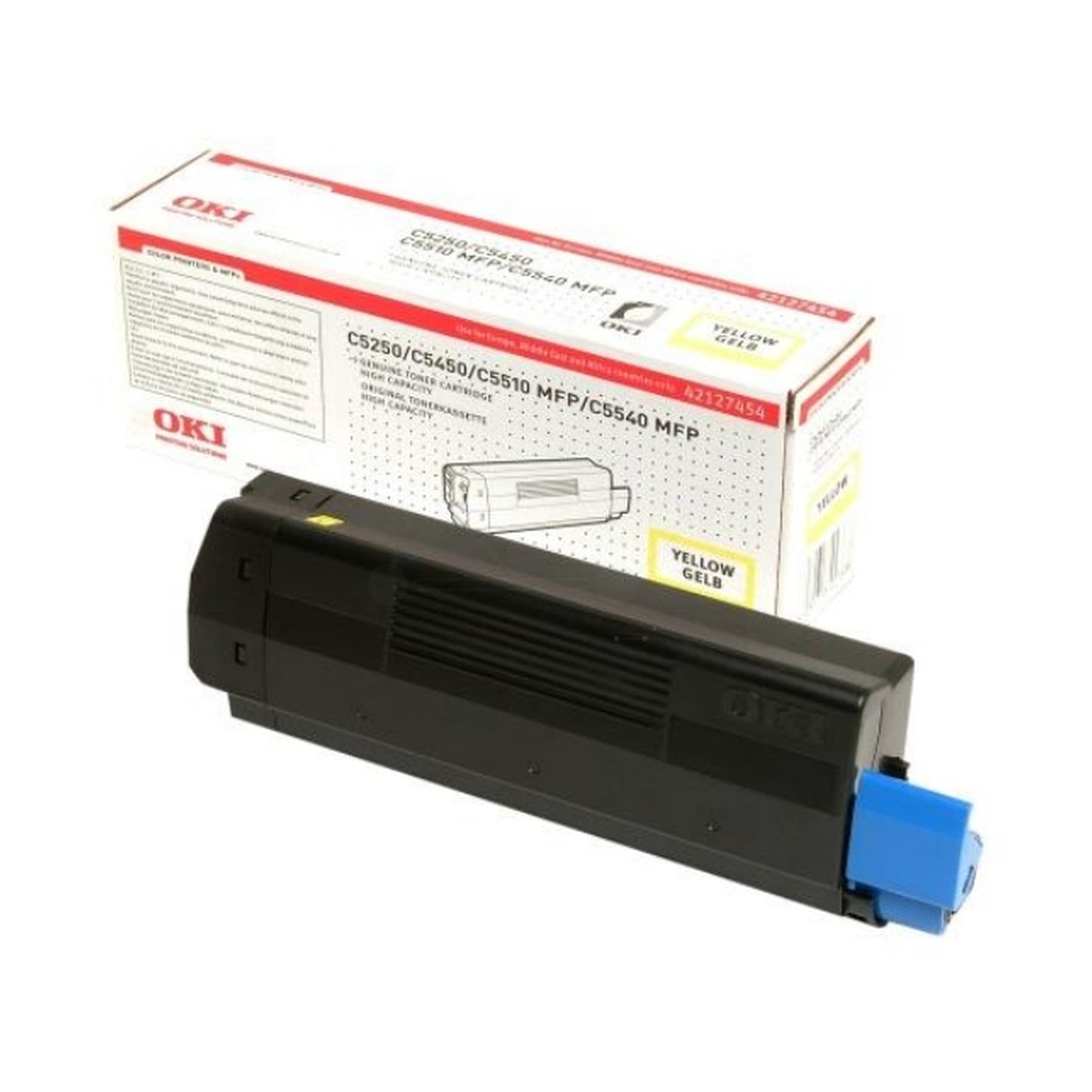 Toner d'origine OKI 42127454 - jaune