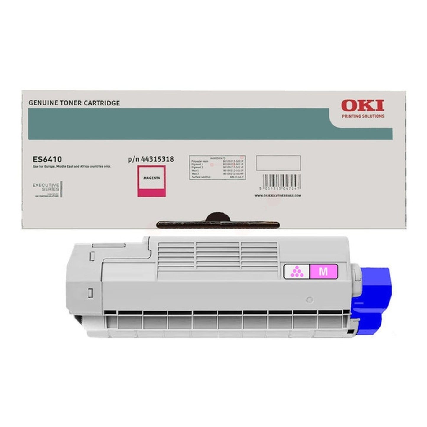 Toner d'origine OKI 44315318 - magenta