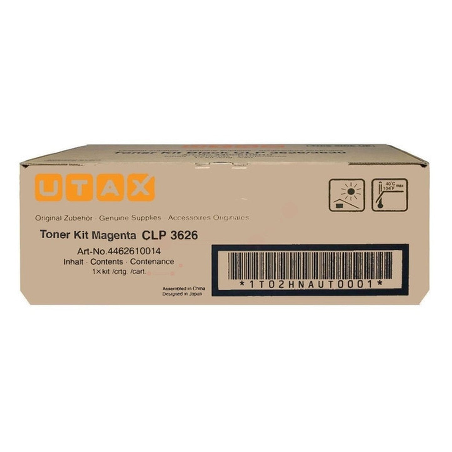 Toner d'origine Utax 4462610014 - magenta