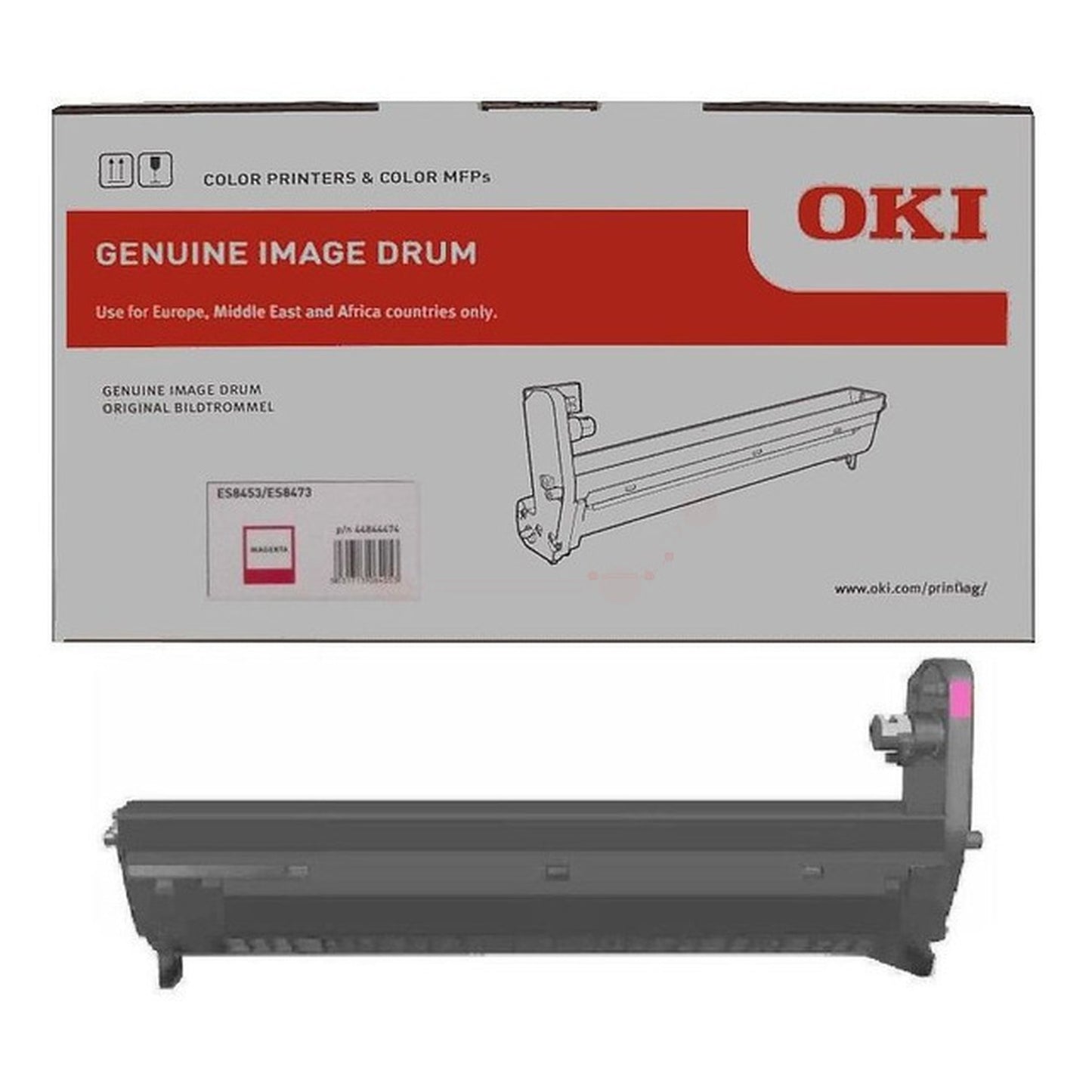 Tambour d'origine OKI 44844474 - magenta