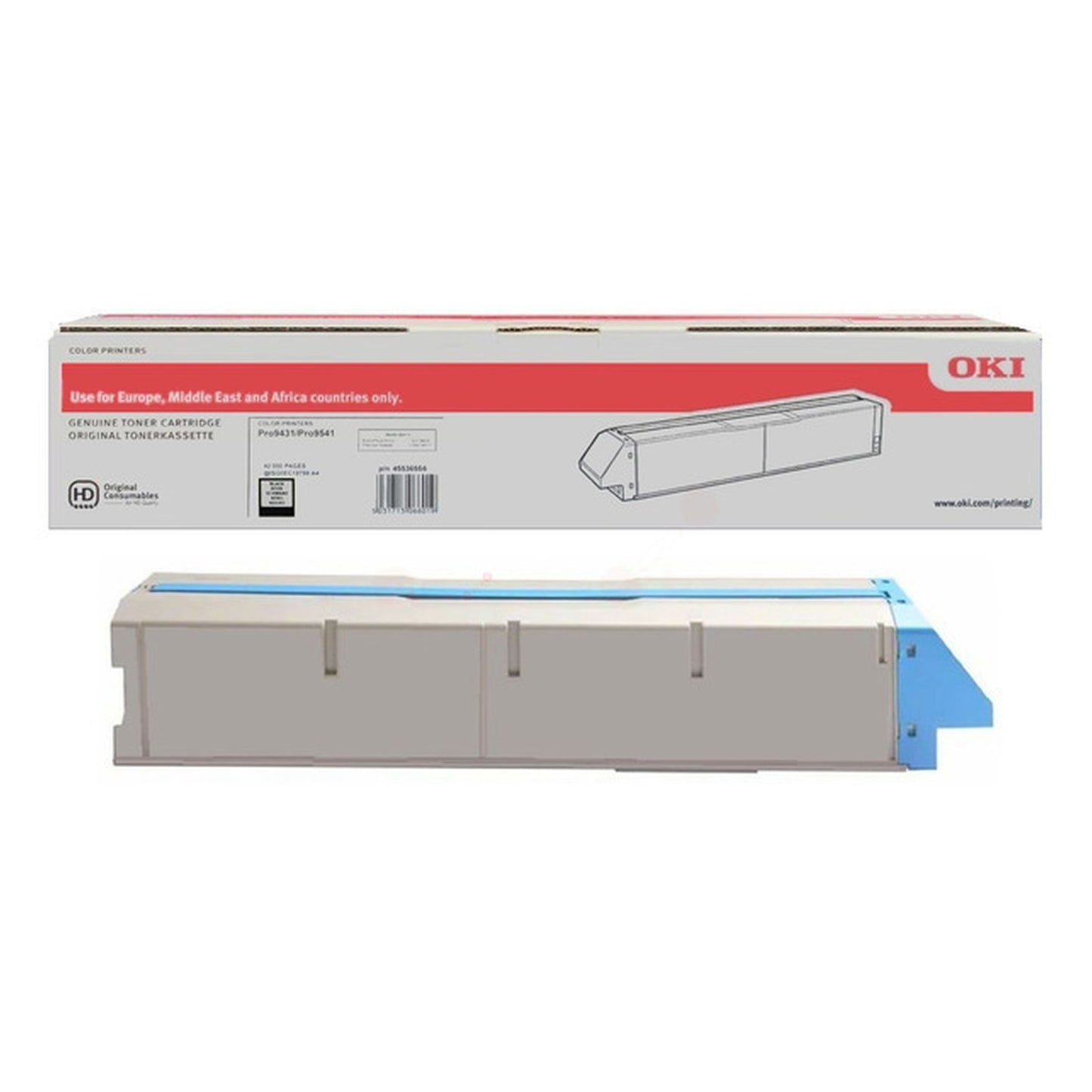 Toner d'origine OKI 45536556 - noir