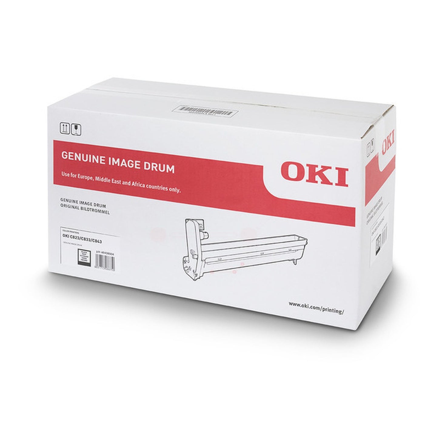 Tambour d'origine OKI 46438004 - noir