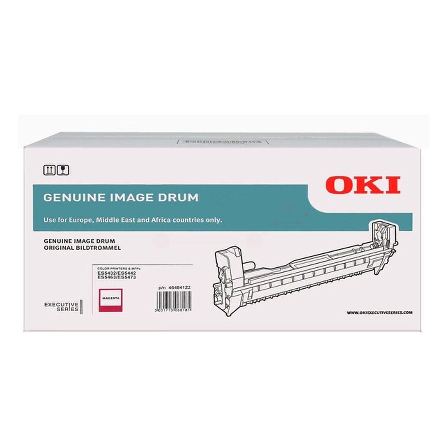 Tambour d'origine OKI 46484122 - magenta
