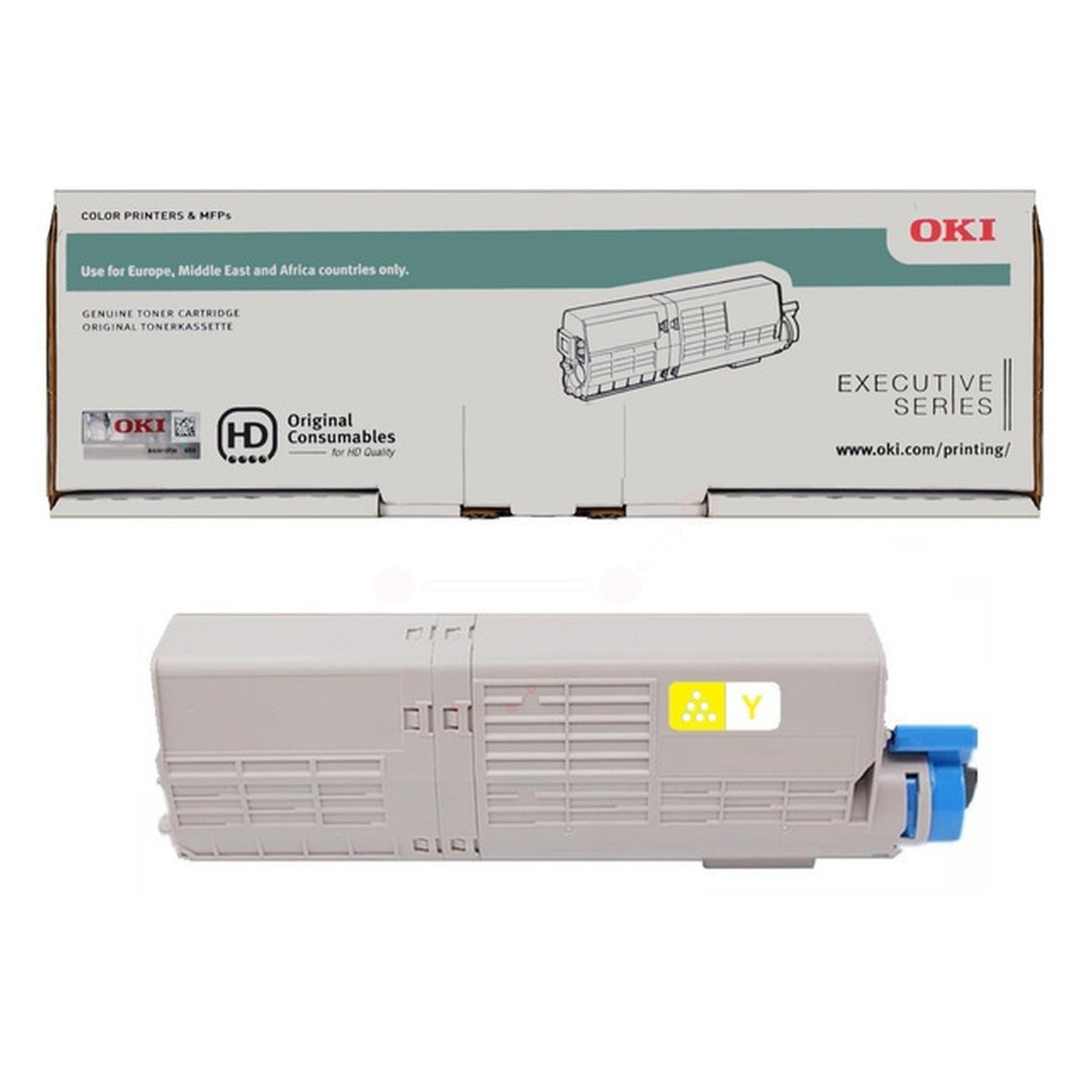 Toner d'origine OKI 46490621 - jaune