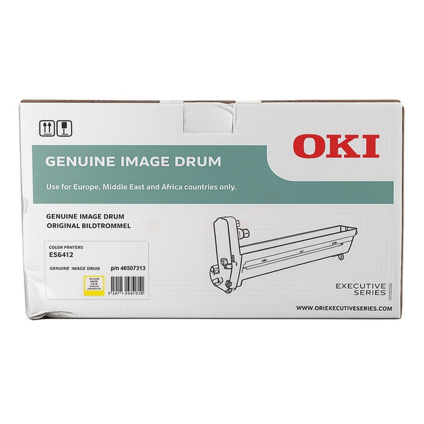 Tambour d'origine OKI 46507313 - jaune