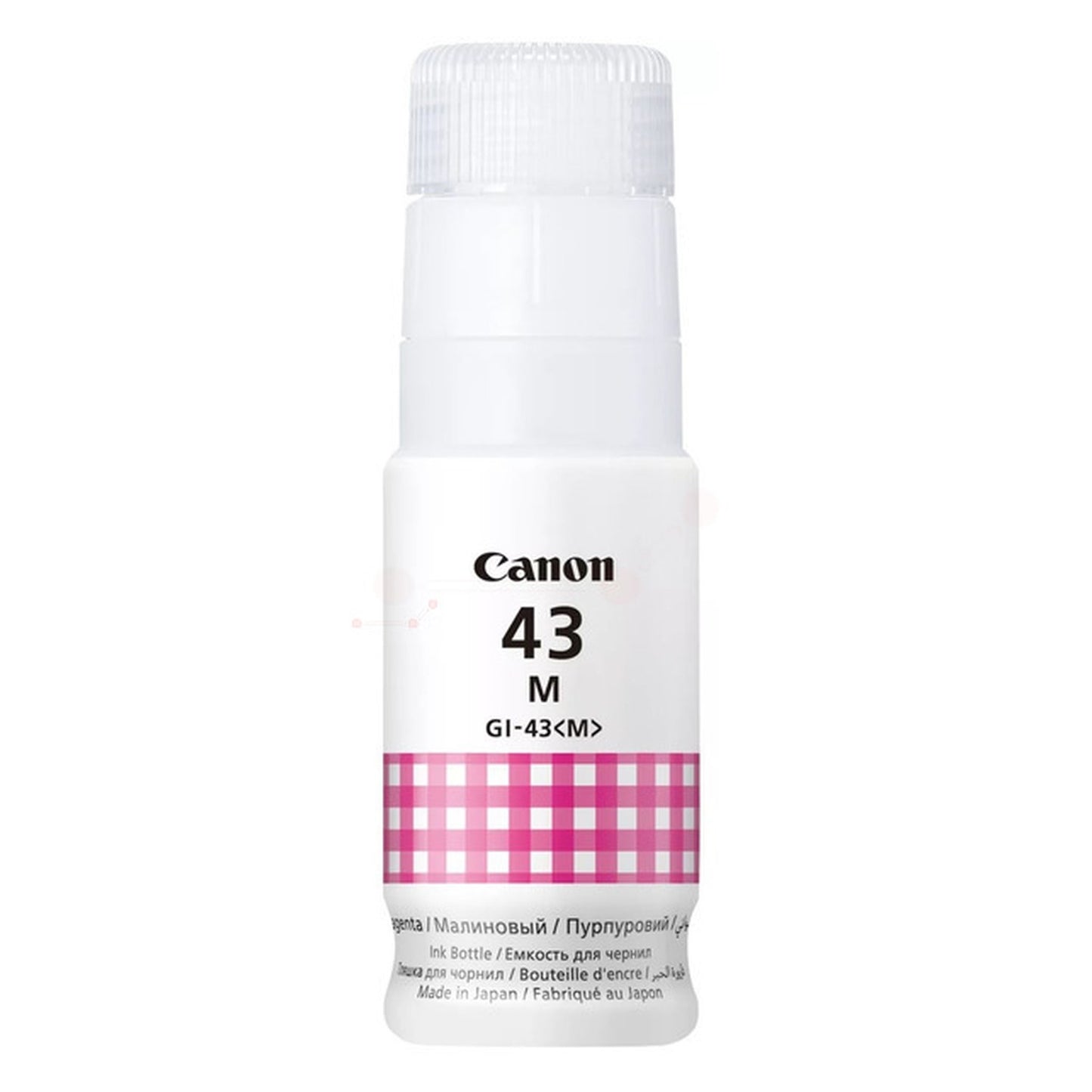 Bouteille d'encre d'origine Canon 4680C001 / GI-43 M - magenta