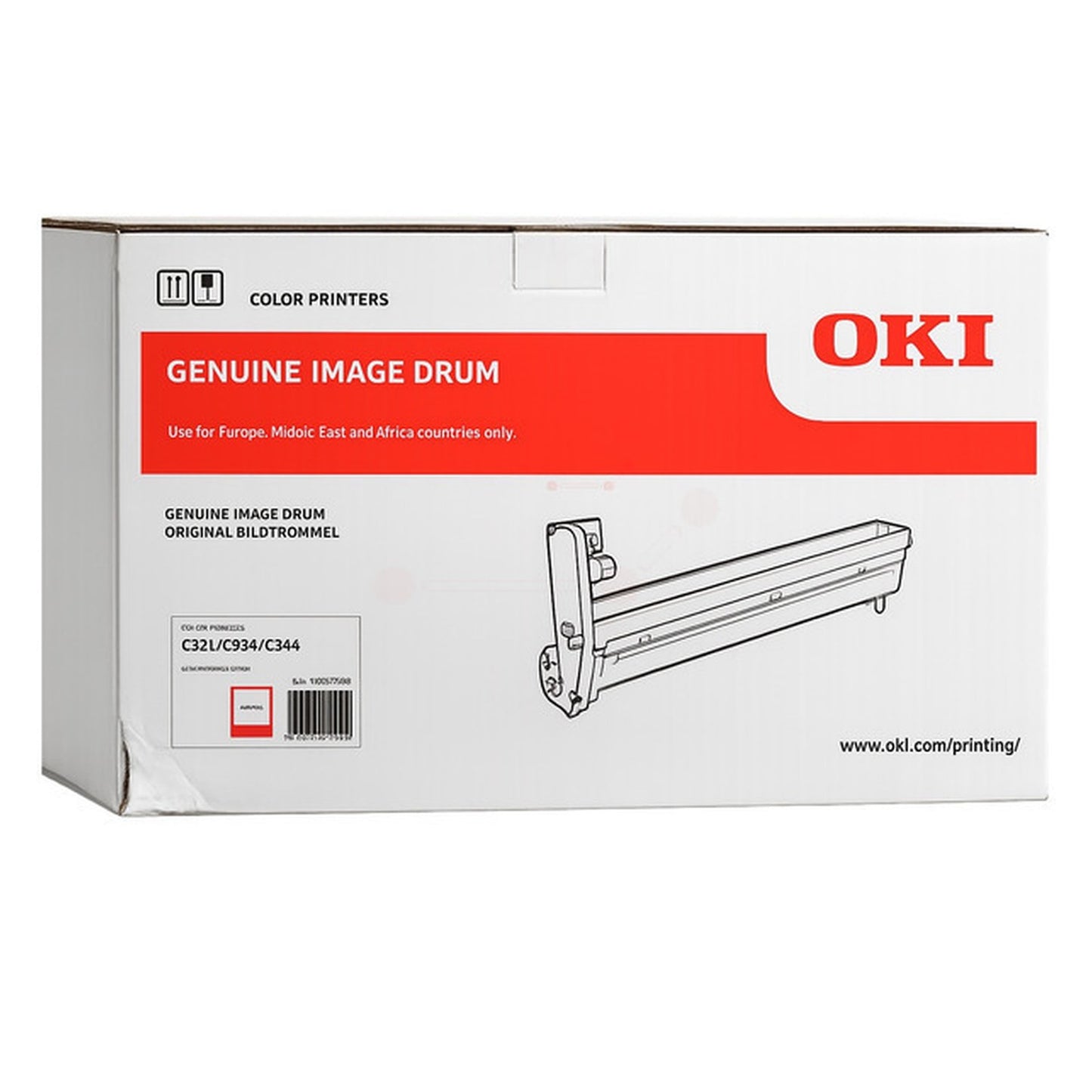 Tambour d'origine OKI 46857506 - magenta