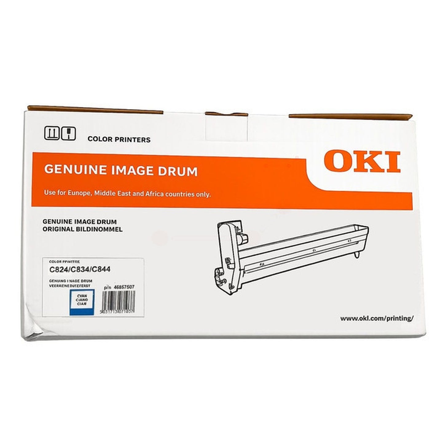 Tambour d'origine OKI 46857507 - cyan