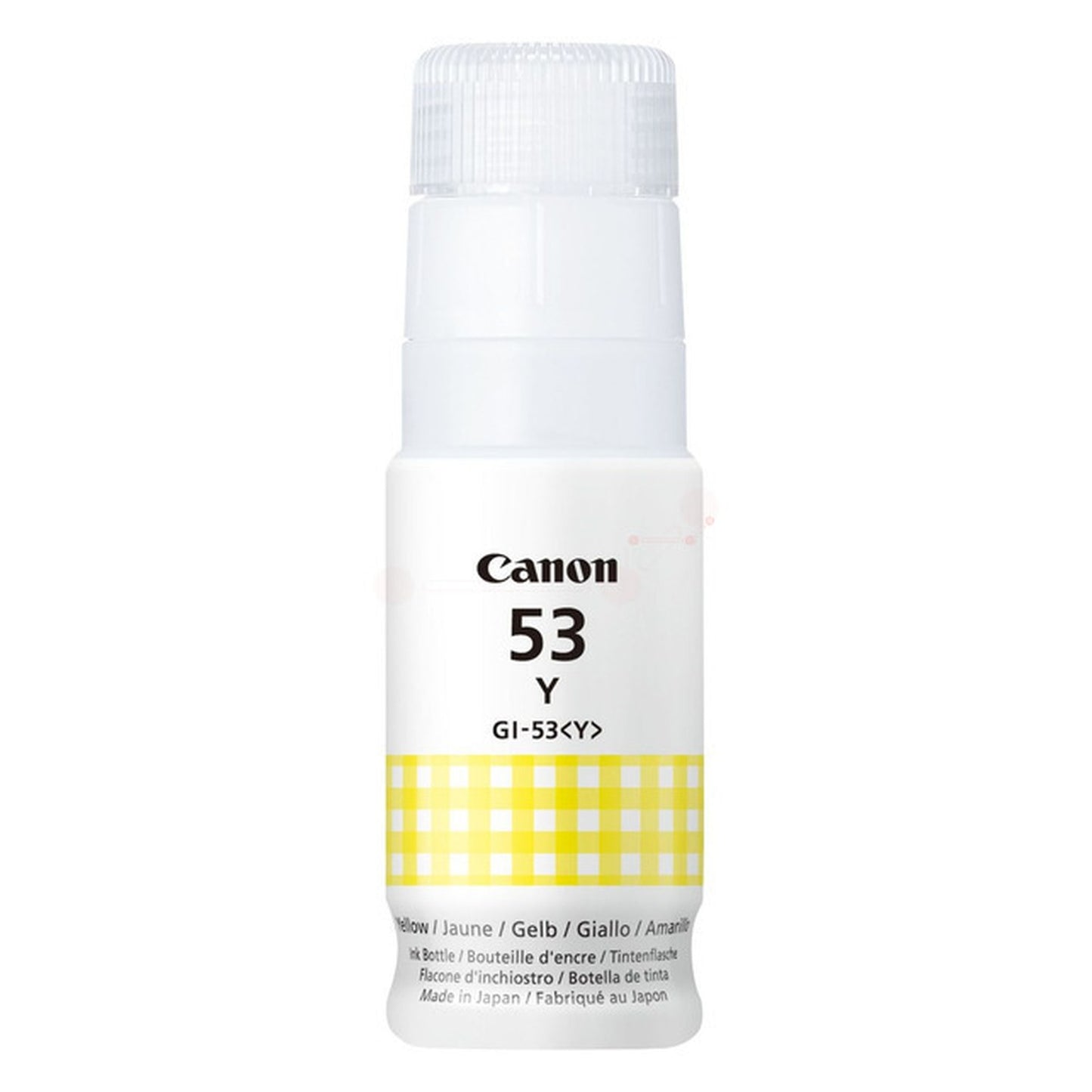 Bouteille d'encre d'origine Canon 4690C001 / GI-53 Y - jaune
