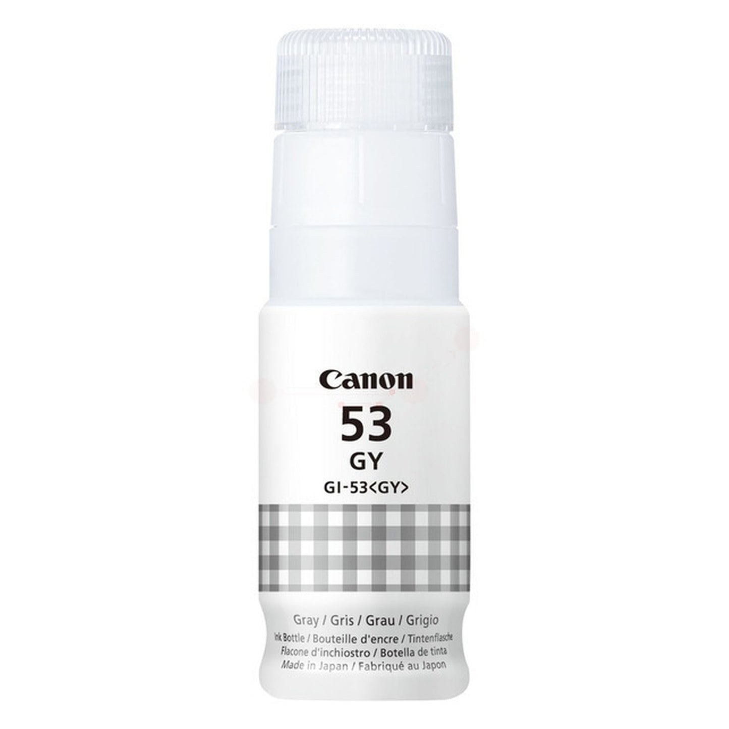 Bouteille d'encre d'origine Canon 4708C001 / GI-53 GY - grise