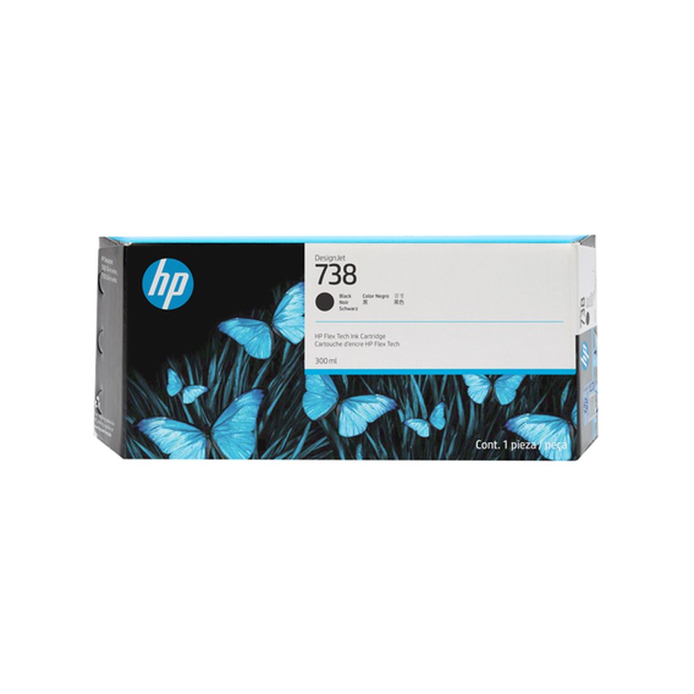 Cartouche d'origine HP 498N8A / 738 - noire