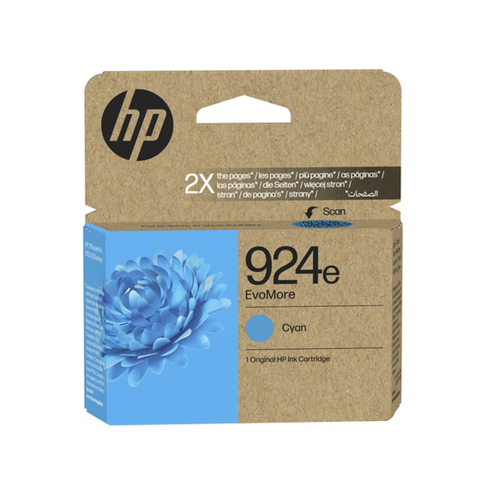 Cartouche d'origine HP 4K0U7NE / 924E - cyan