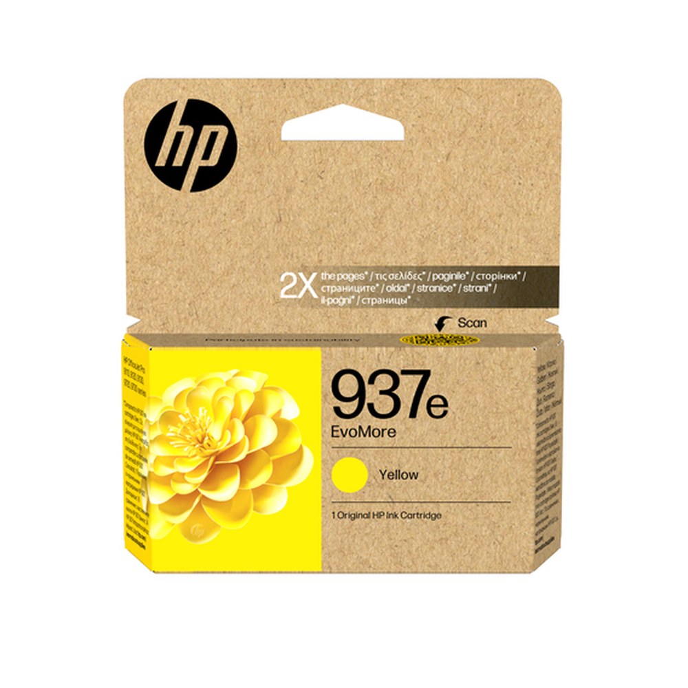 Cartouche d'origine HP 4S6W8NE / 937E - jaune