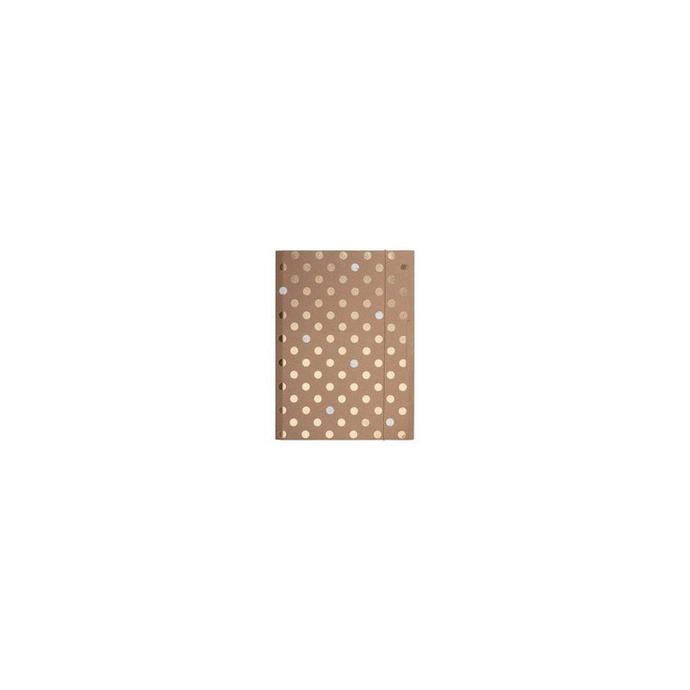 herlitz Chemise à élastiques Pure Glam, A4, carton kraft