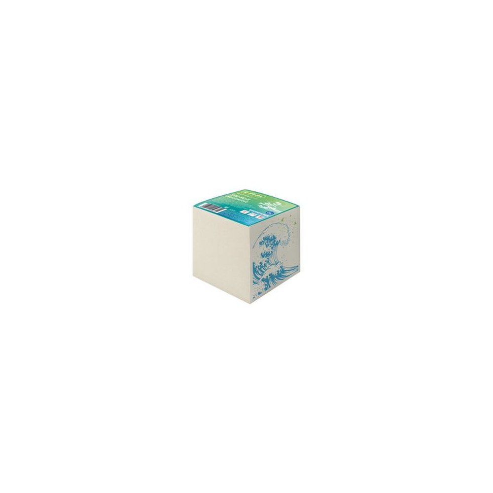 herlitz Cube de papier GREENline, 90 x 90 mm, 80 g/m2, gris