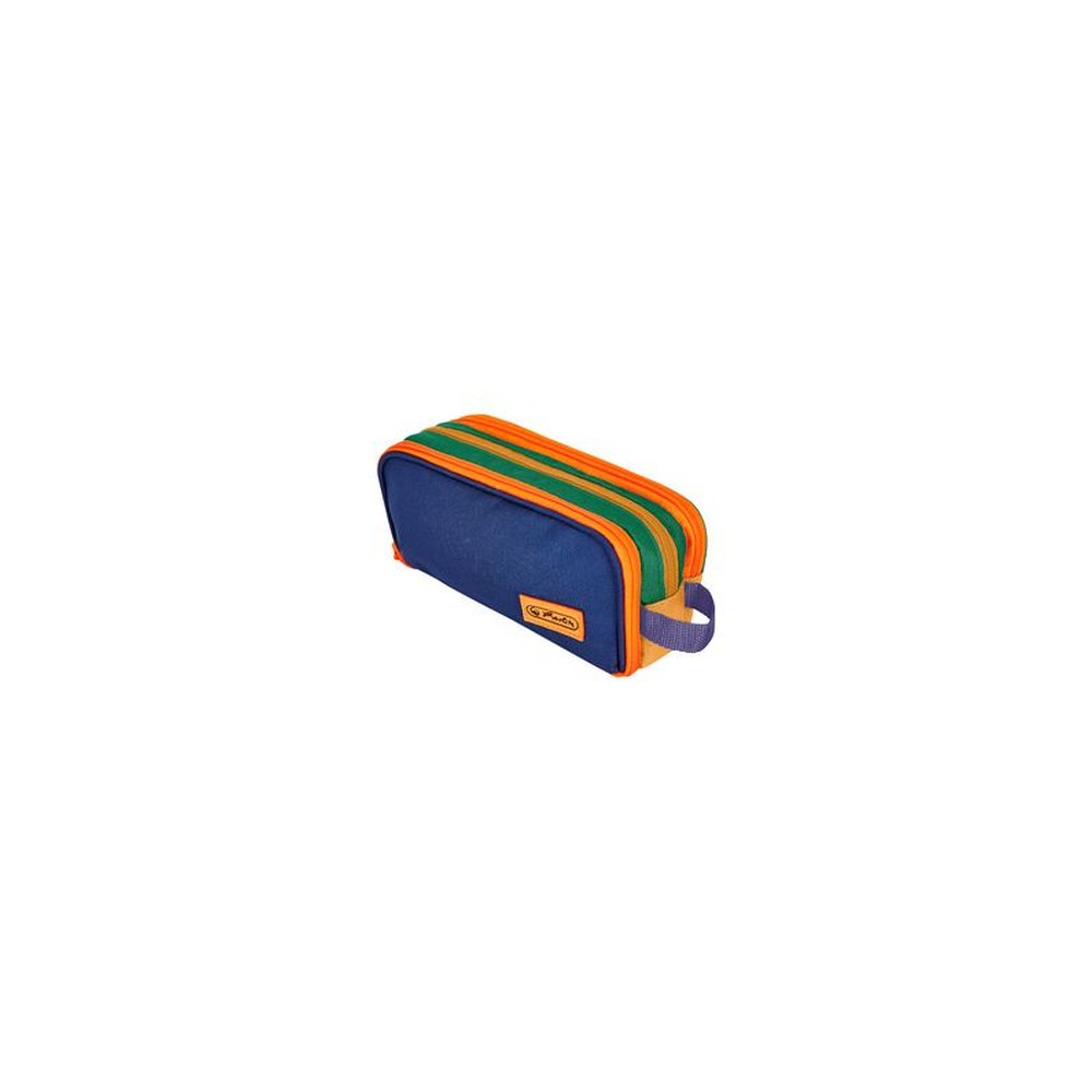 herlitz Doppel-Schlamper-Etui Neon uni colorful