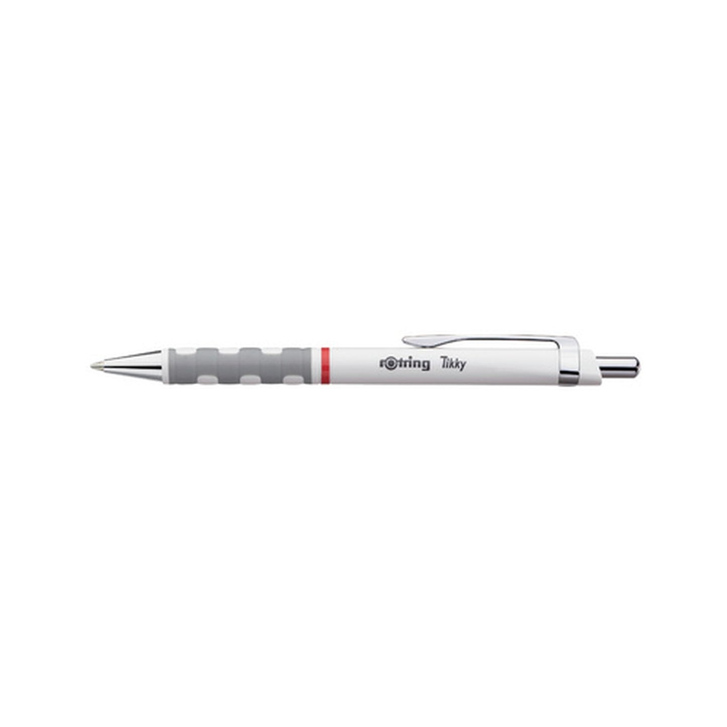 rotring Stylo à bille rétractable Tikky, blanc