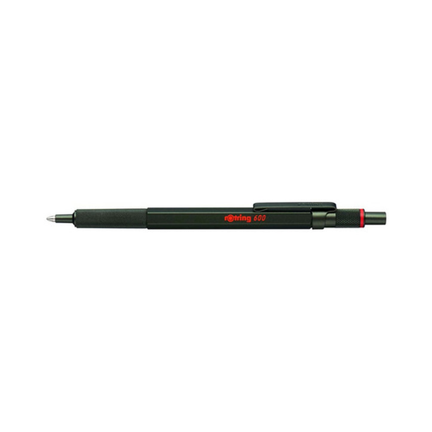 rotring Stylo à bille rétractable 600, vert métallique
