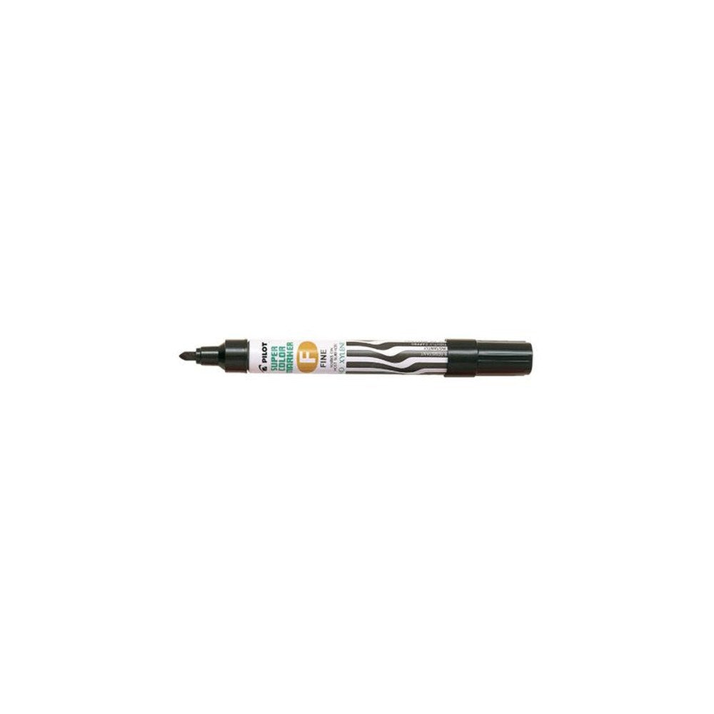 PILOT Marqueur permanent SUPER COLOR FINE, noir