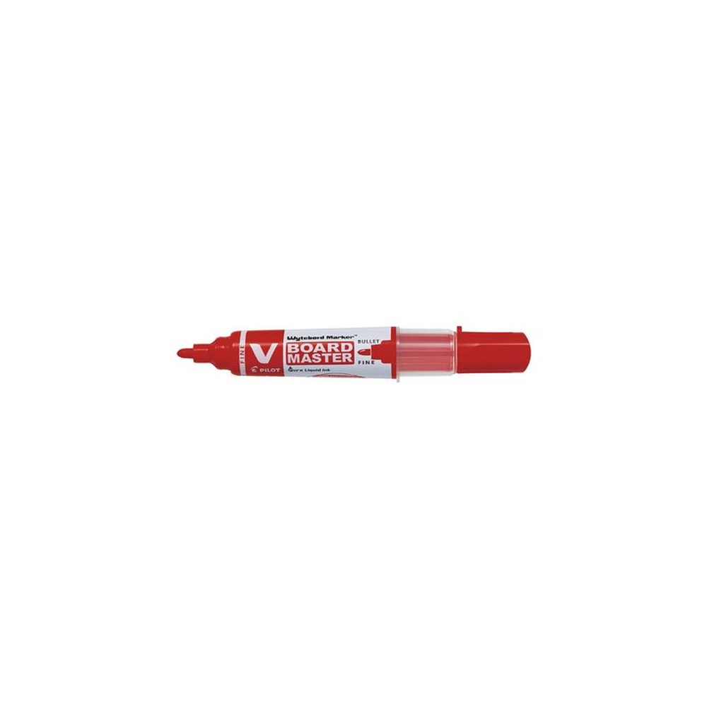PILOT Marqueur V Board MASTER, pointe ogive, moyen, rouge
