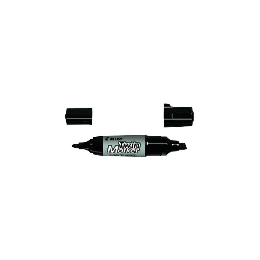 PILOT Marqueur permanent Twin Marker Jumbo, noir