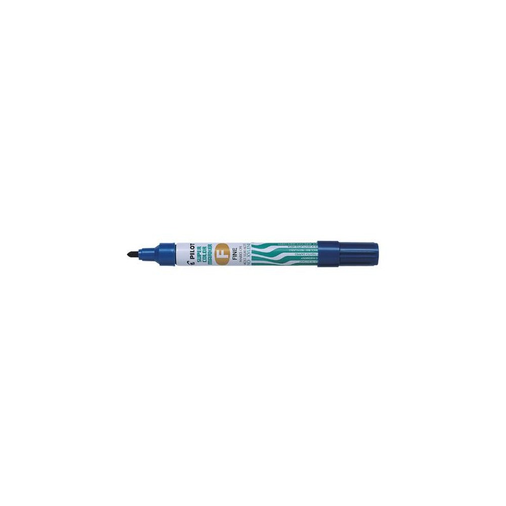 PILOT Marqueur permanent SUPER COLOR FINE, bleu