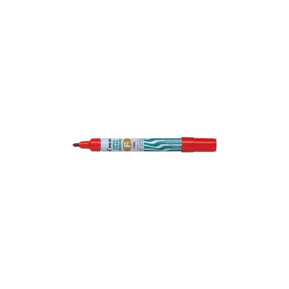 PILOT Marqueur permanent SUPER COLOR FINE, rouge