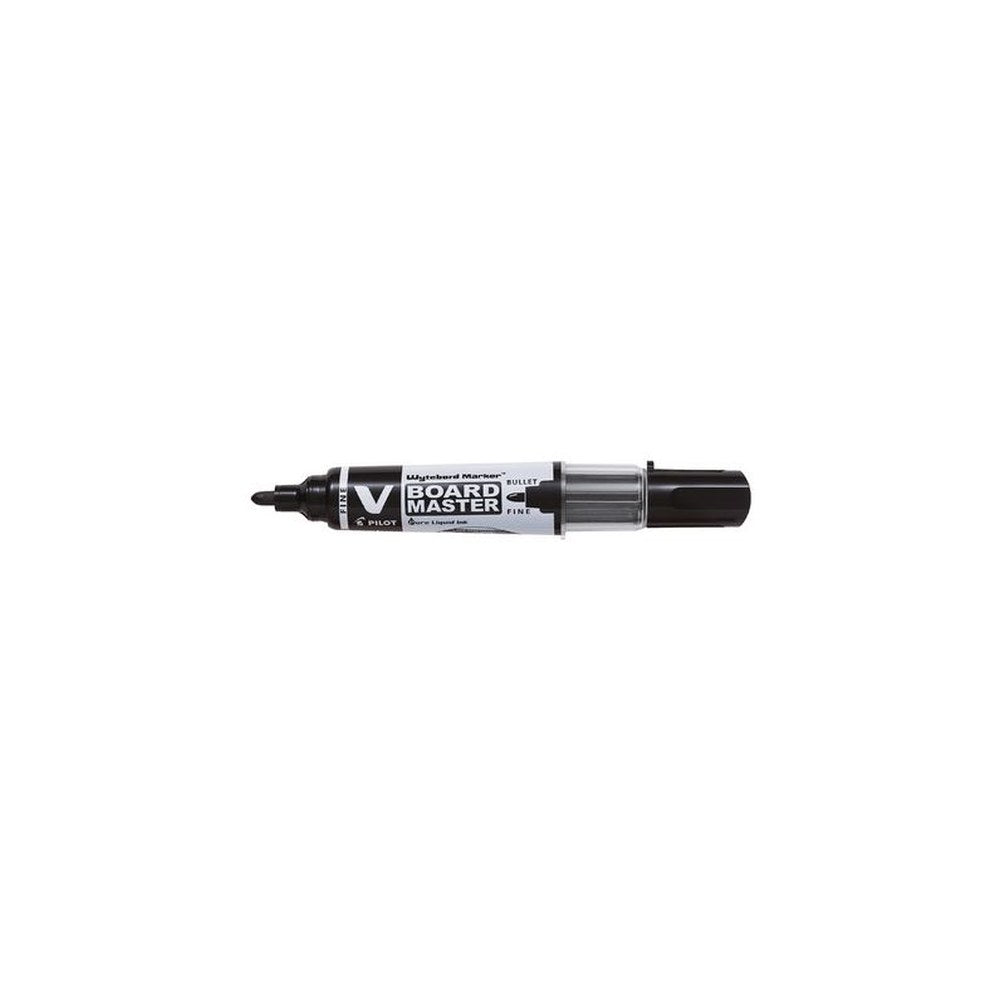 PILOT Marqueur V BOARD MASTER, pointe ogive, fin, noir