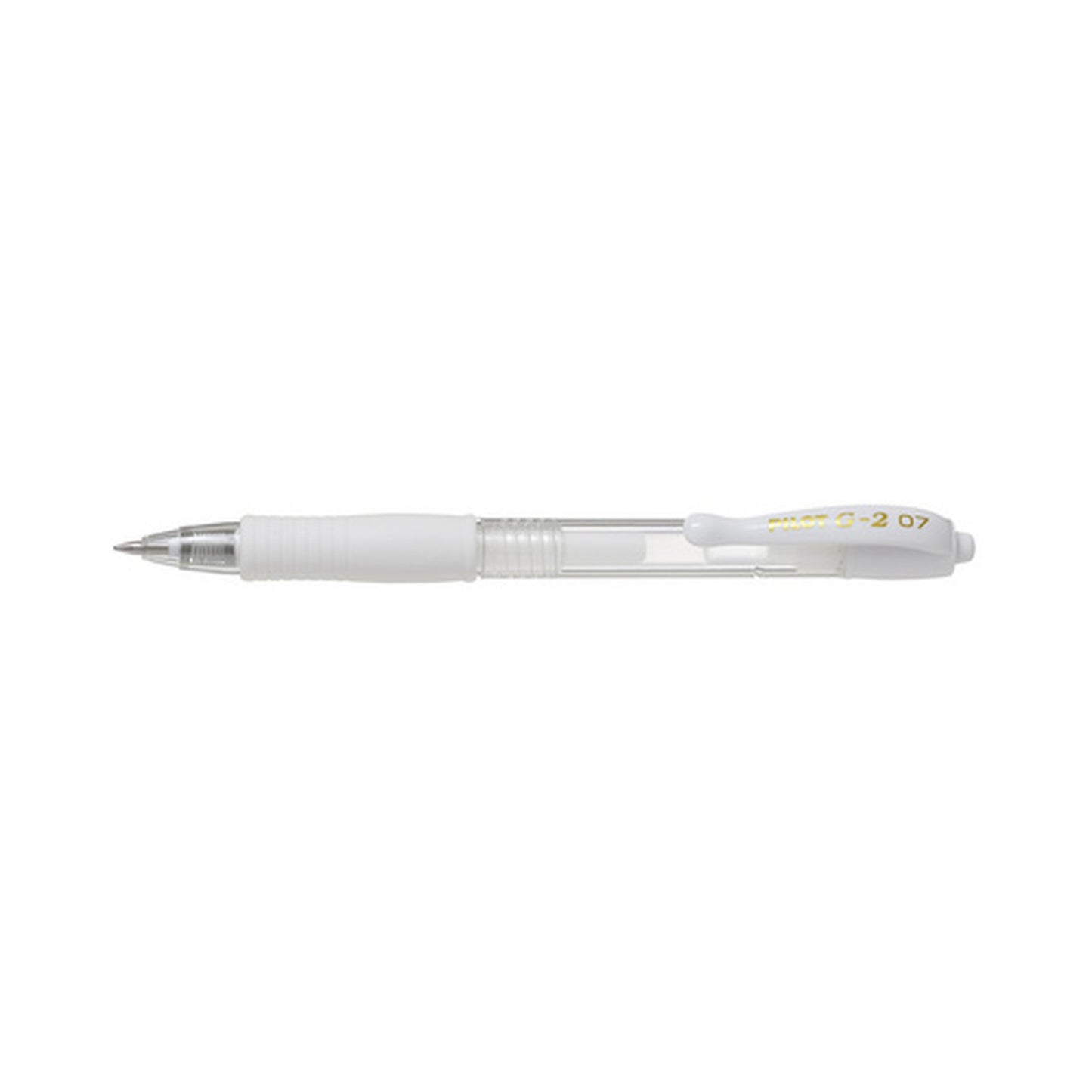 PILOT Stylo à encre gel G2 07 Pastel, blanc pastel