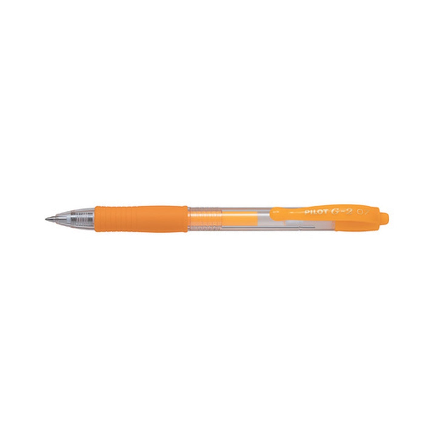 PILOT Stylo à encre gel G2 07 Néon, orange néon