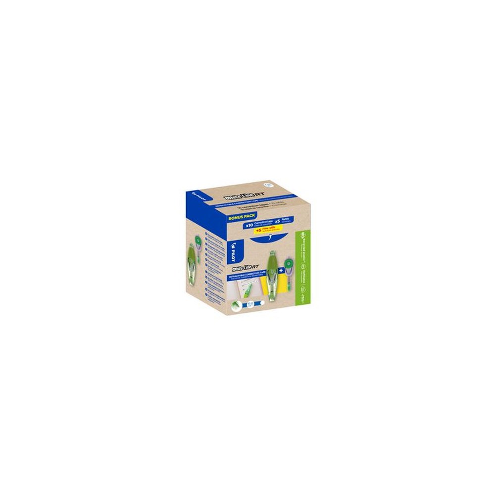 PILOT Roller correcteur WHITE LINE RT, Bonus Pack