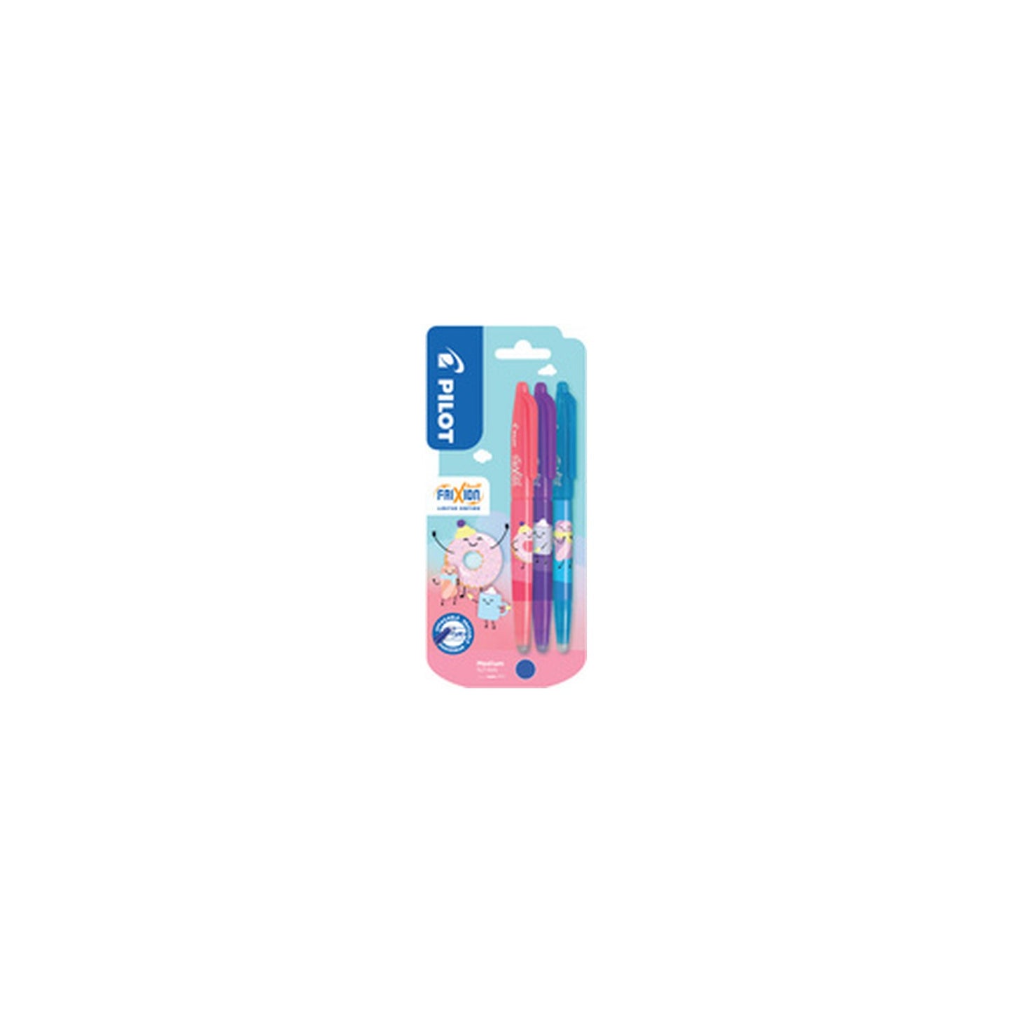 PILOT Stylo roller FRIXION BALL 07 Fancy Winter, blister