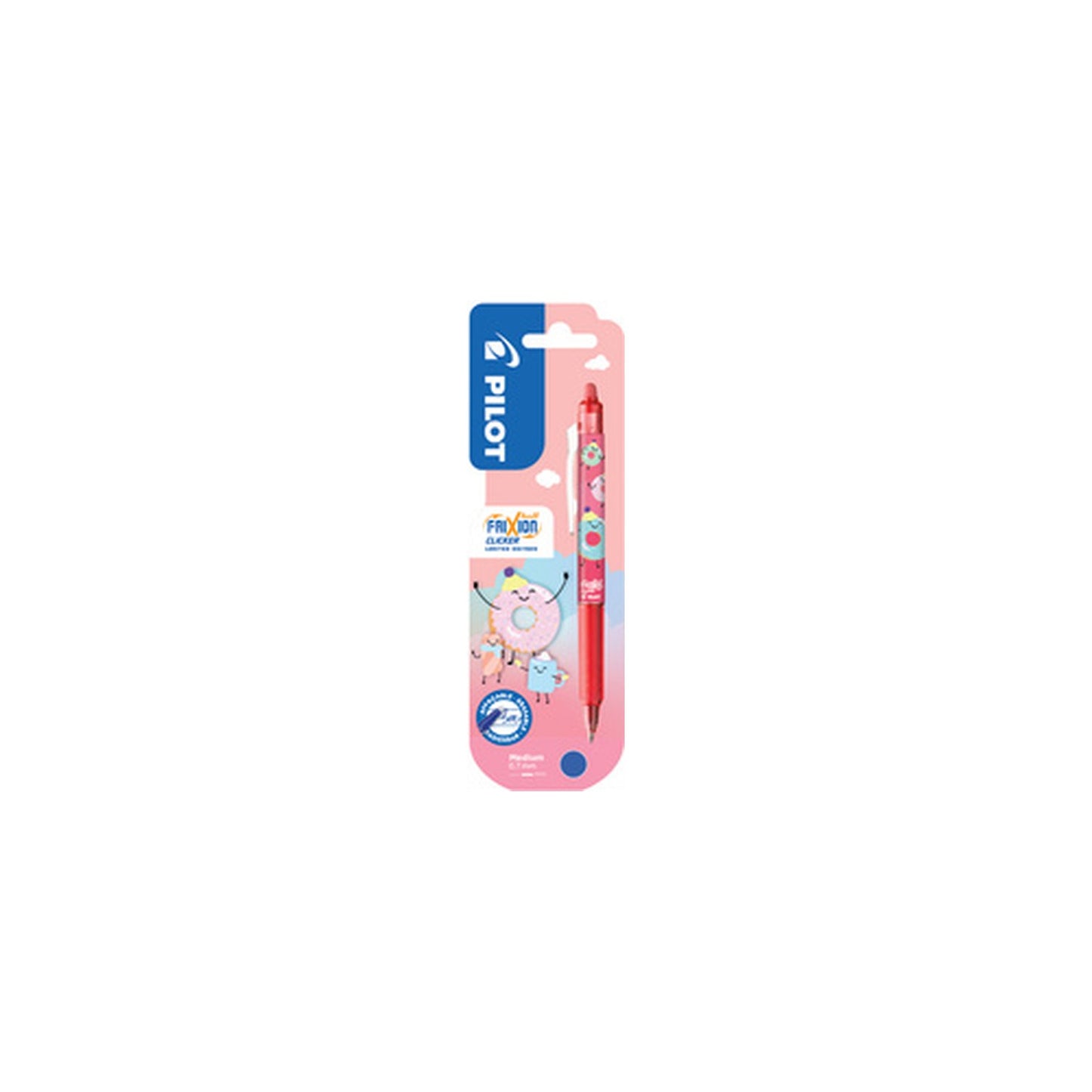 PILOT Stylo roller FRIXION BALL CLICKER 07 Fancy Winter