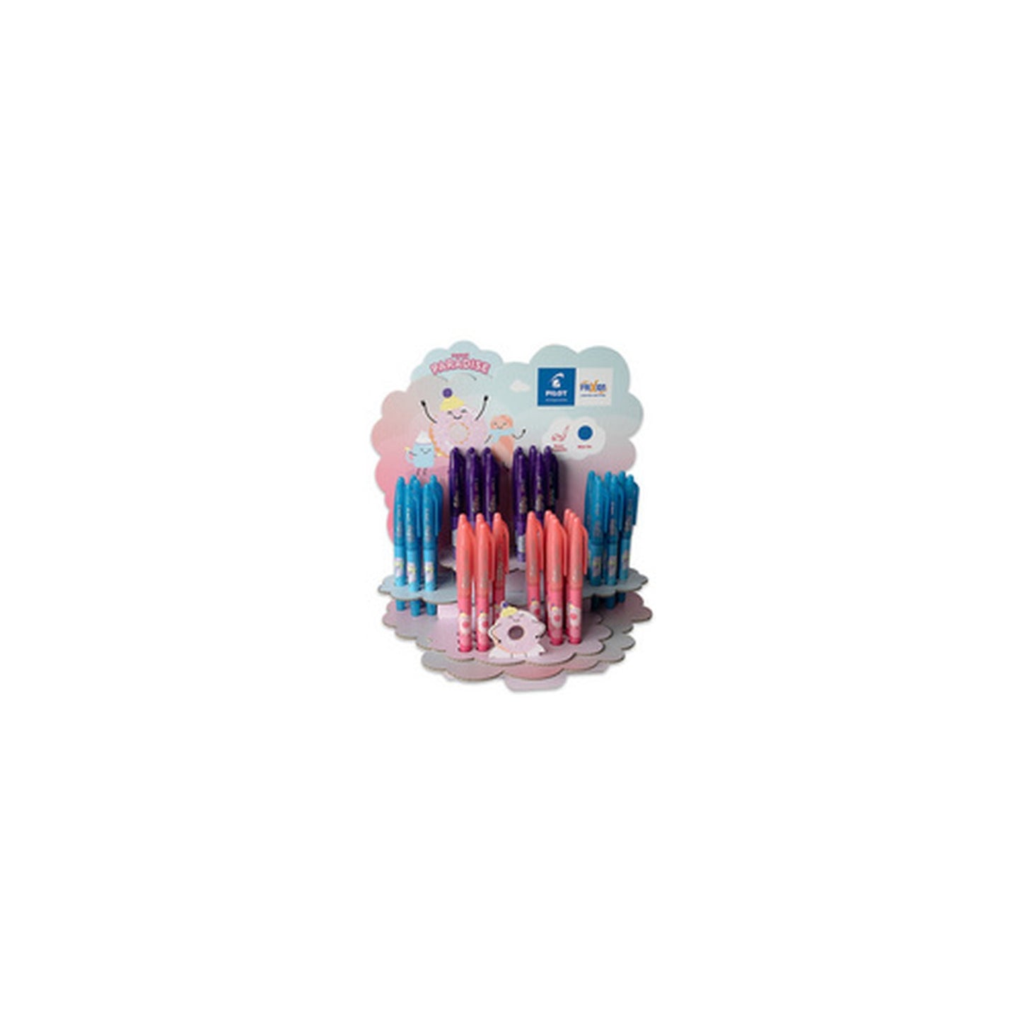 PILOT Stylo roller FRIXION BALL 07 Fancy Winter, présentoir