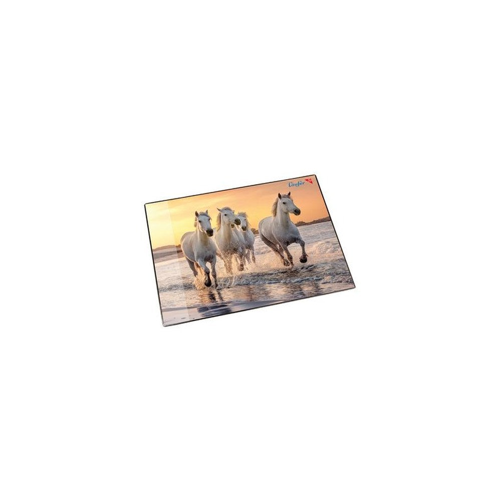 Läufer Sous-main Chevaux sur la plage, 400 x 530 mm